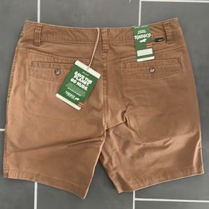 Toad & Co Mission Ridge Short, Tabac, 36 Waist, 8” inseam NWT